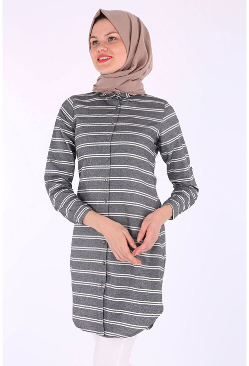 5683 Pamuklu Tunik Boy Gömlek