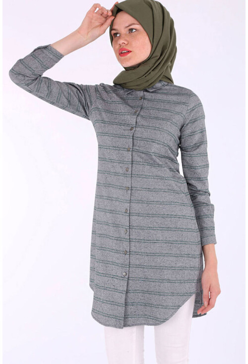 5683 Pamuklu Tunik Boy Gömlek
