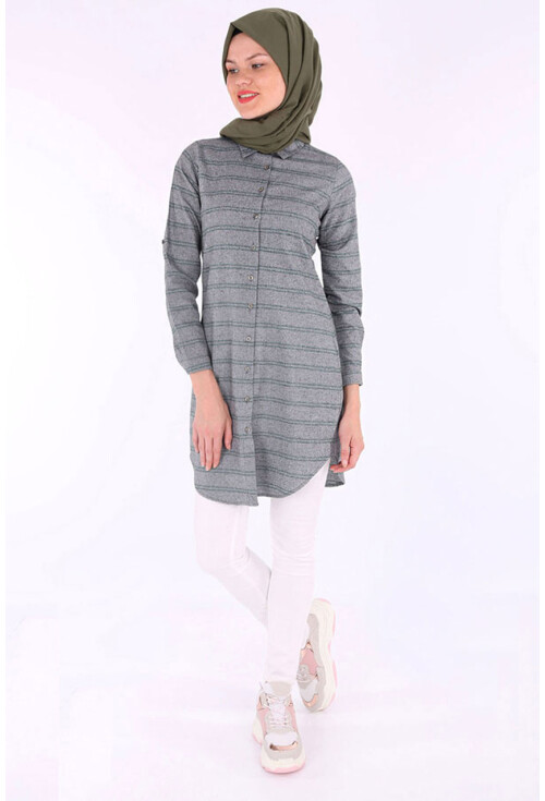 5683 Pamuklu Tunik Boy Gömlek