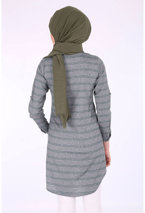 5683 Pamuklu Tunik Boy Gömlek