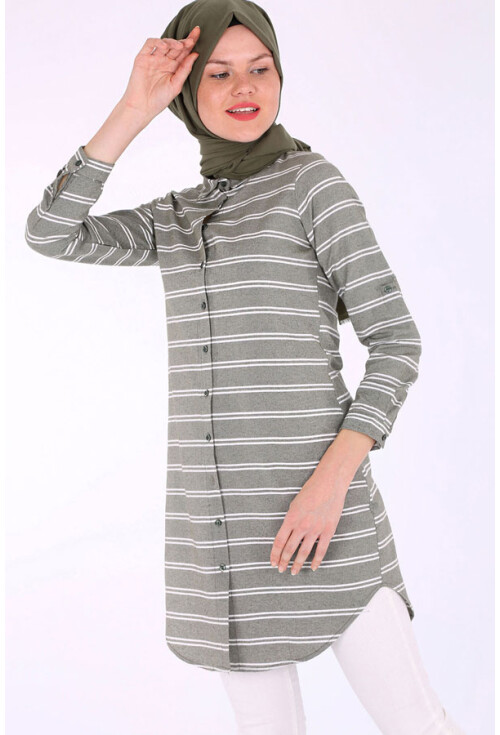 5683 Pamuklu Tunik Boy Gömlek