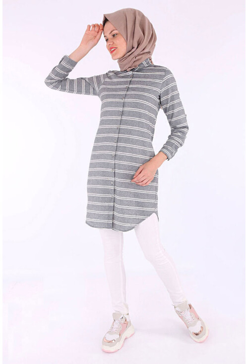 5683 Pamuklu Tunik Boy Gömlek