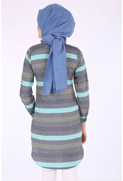 5683 Pamuklu Tunik Boy Gömlek