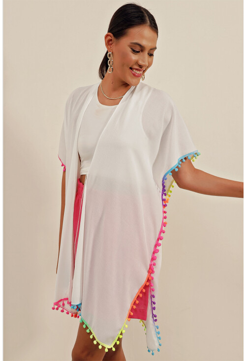 5899 Renkli Kimono