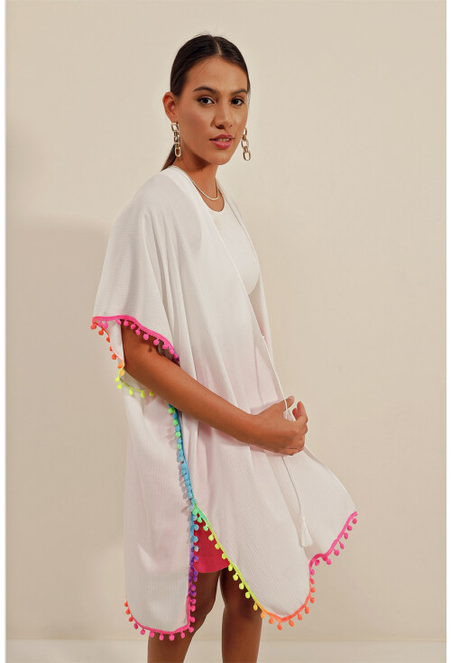 5899 Renkli Kimono