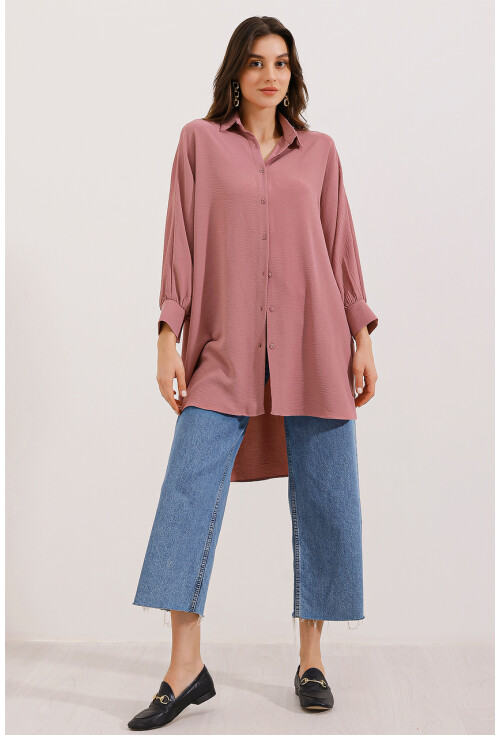 5914 Oversize Gömlek Tunik
