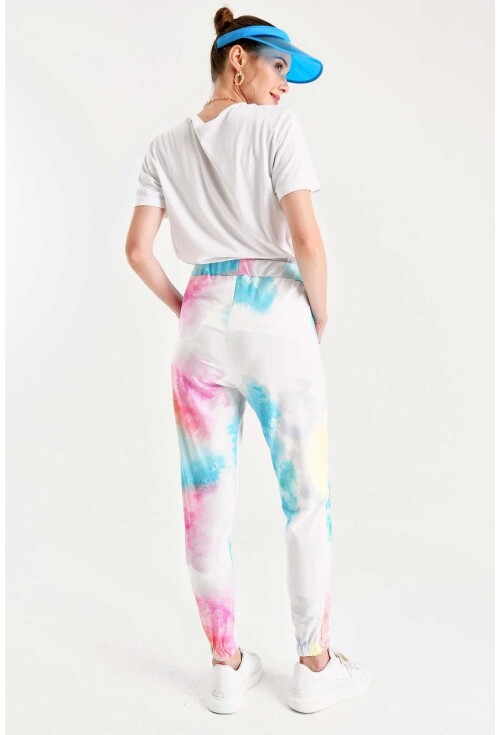 6485  Batik Desen Jogger Pantolon
