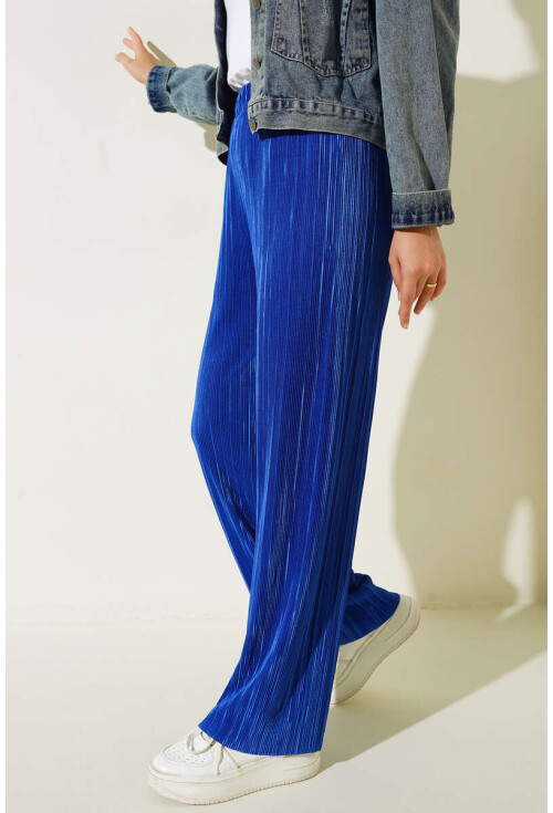 6606 Piliseli Parlak Pantolon
