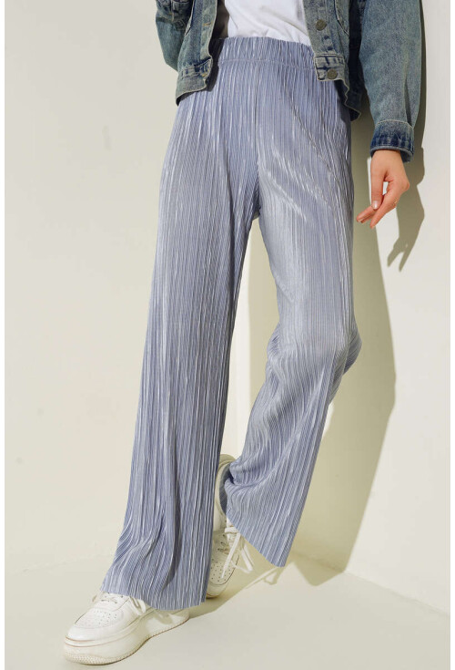 6606 Piliseli Parlak Pantolon