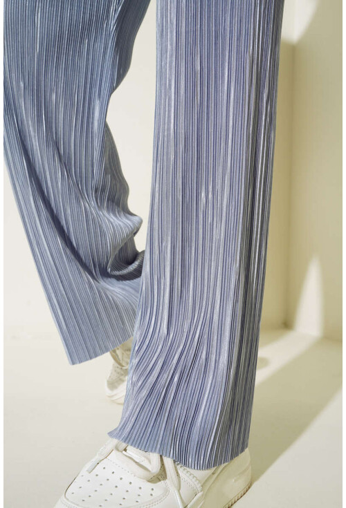 6606 Piliseli Parlak Pantolon