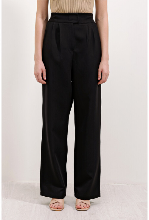 6612 High-Waist Fabric Pants