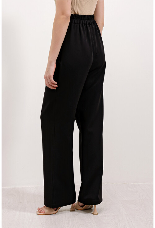 6612 High-Waist Fabric Pants