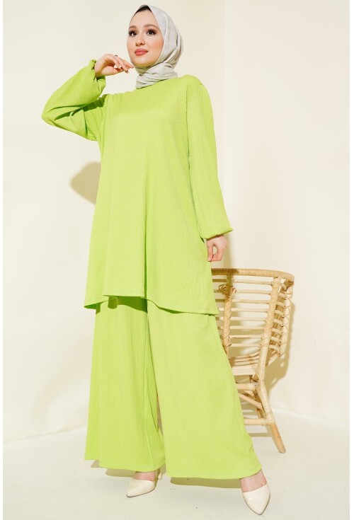 Kadın Tunik Pantolon Alt Üst Takım 6663