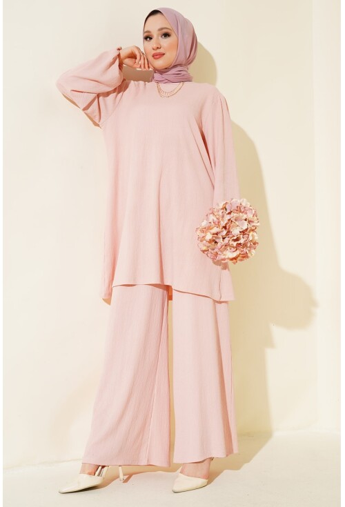 Kadın Tunik Pantolon Alt Üst Takım 6663