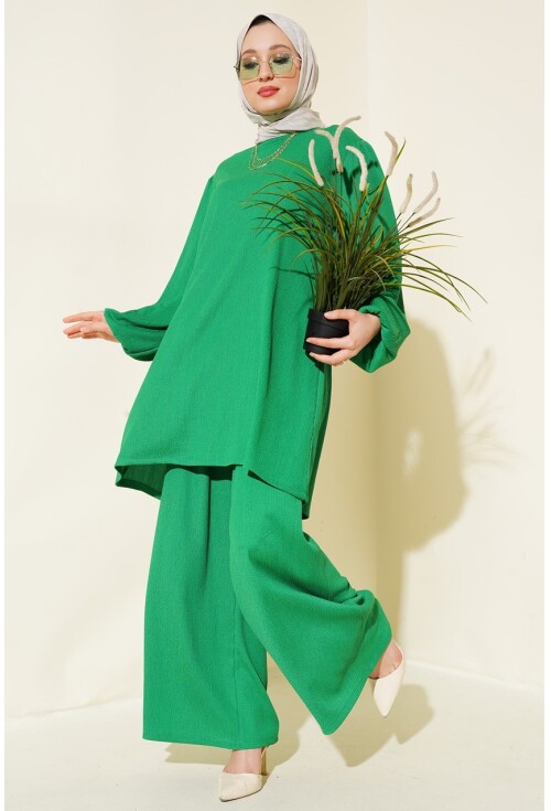 Kadın Tunik Pantolon Alt Üst Takım 6663