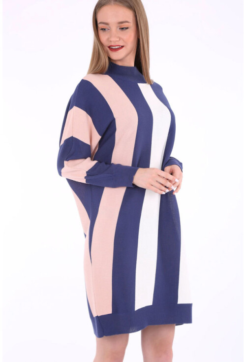 15613 Blok Desen Triko Tunik