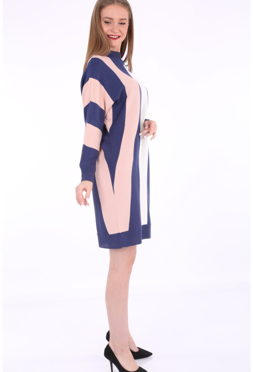 15613 Blok Desen Triko Tunik