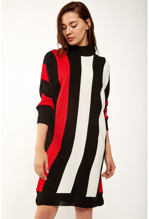 15613 Blok Desen Triko Tunik