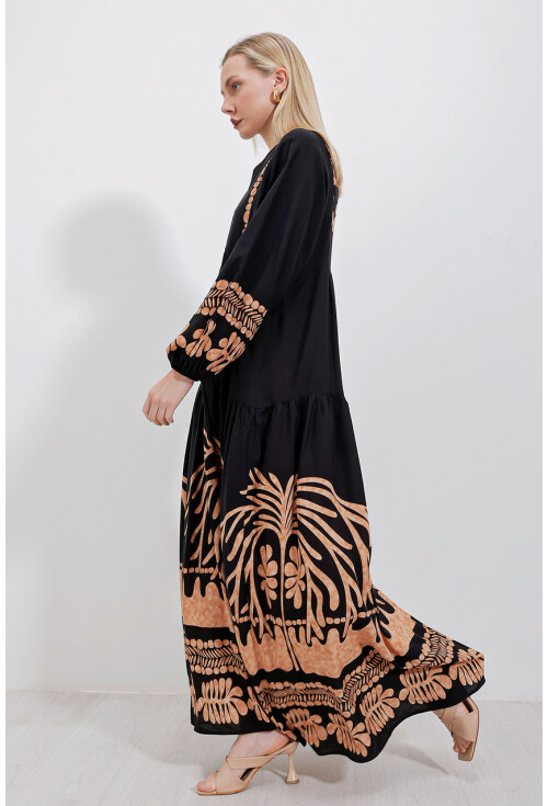 2423 Authentic Patterned Dress