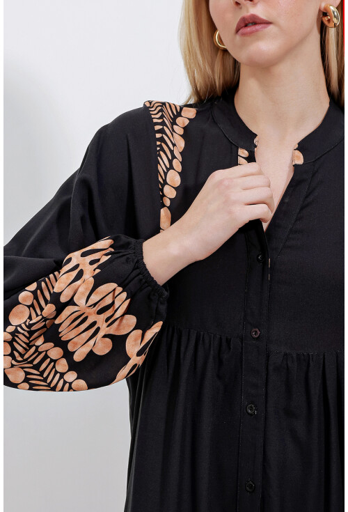 2423 Authentic Patterned Dress