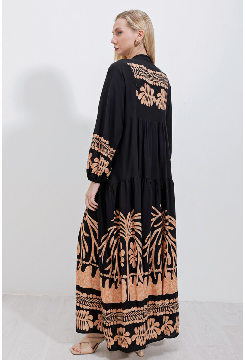2423 Authentic Patterned Dress
