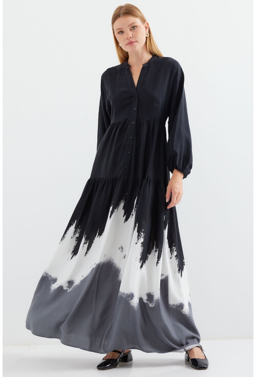 2423 Authentic Patterned Dress