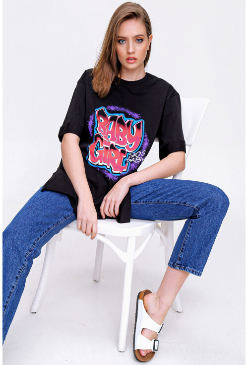 4294 Baby Girl Baskılı T-Shirt