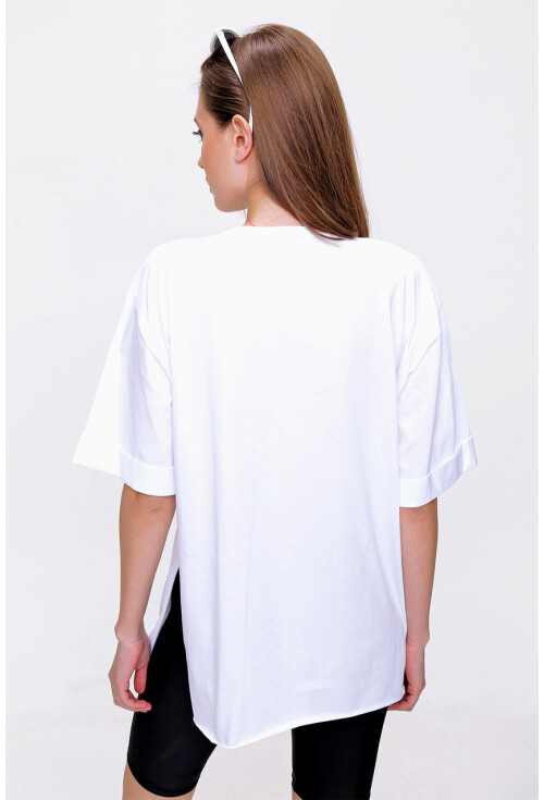 4296 Kaplan Baskılı T-Shirt