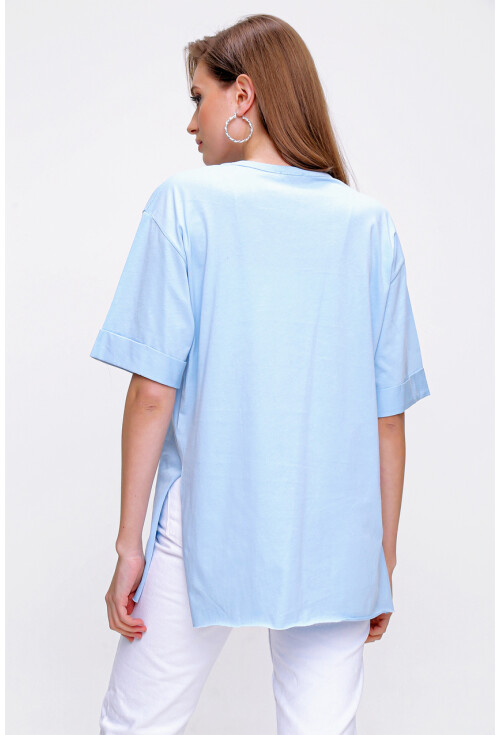 4296 Kaplan Baskılı T-Shirt
