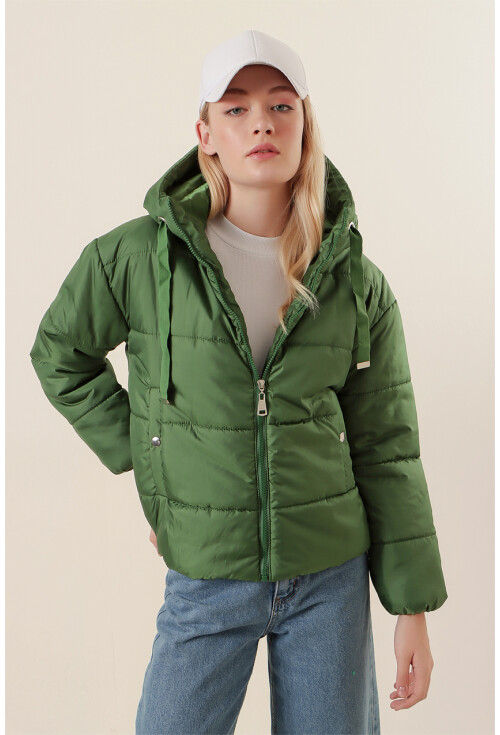 5117 Hooded Puffer Coat
