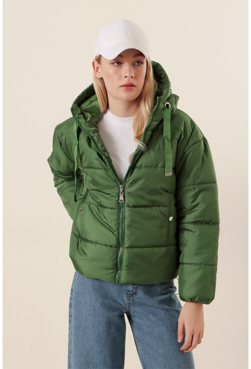 5117 Hooded Puffer Coat