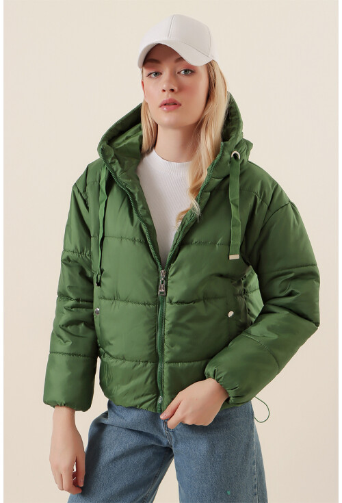 5117 Hooded Puffer Coat