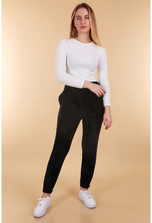 55370 Kadife Jogger Eşofman
