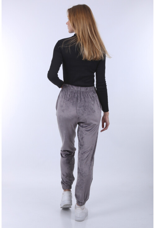 55370 Kadife Jogger Eşofman