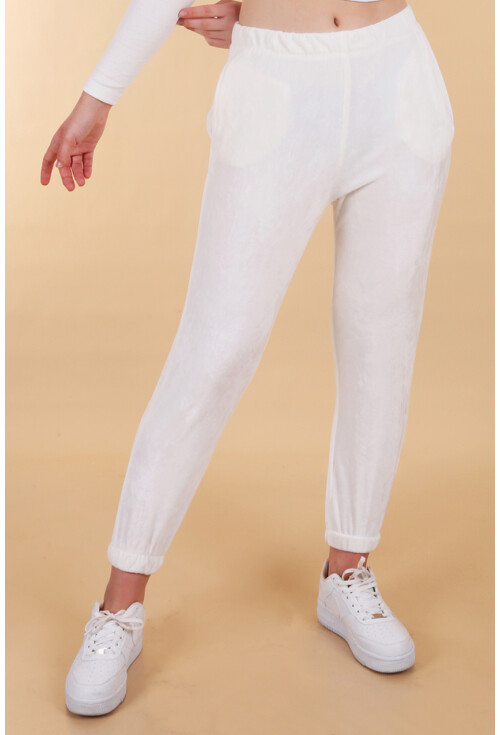 55370 Kadife Jogger Eşofman
