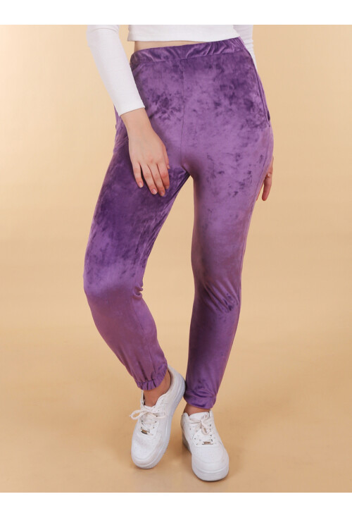 55370 Kadife Jogger Eşofman
