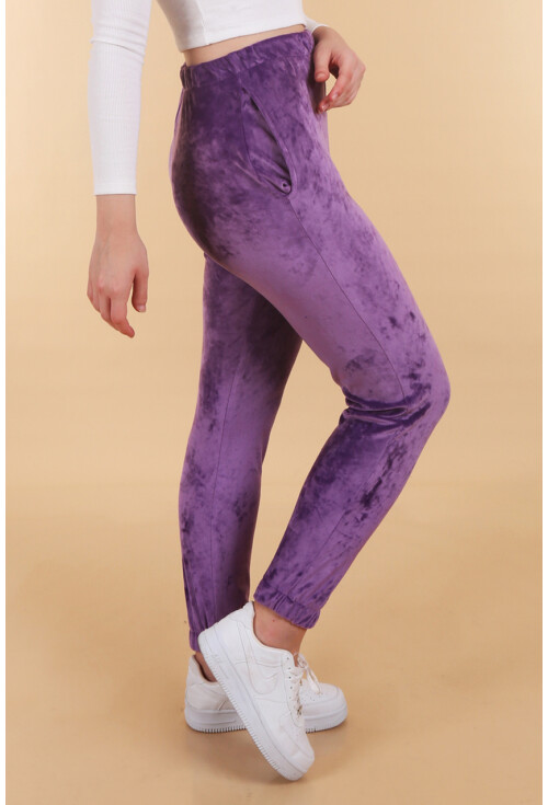 55370 Kadife Jogger Eşofman