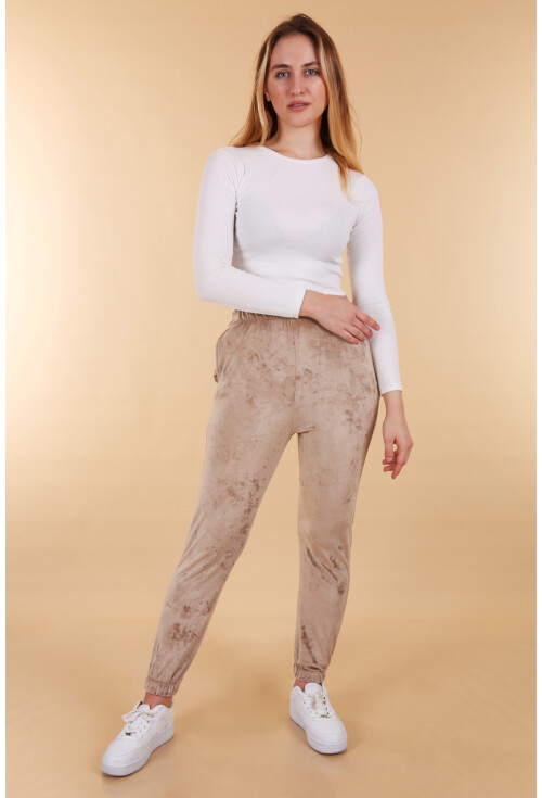 55370 Kadife Jogger Eşofman