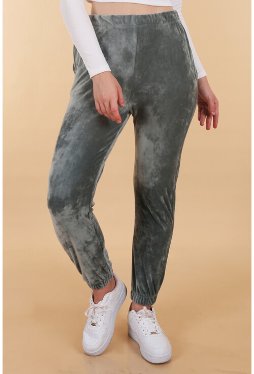 55370 Kadife Jogger Eşofman