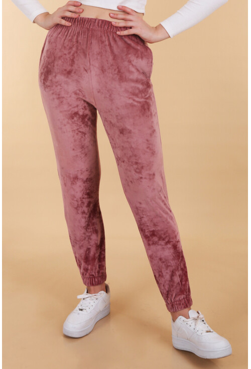 55370 Kadife Jogger Eşofman