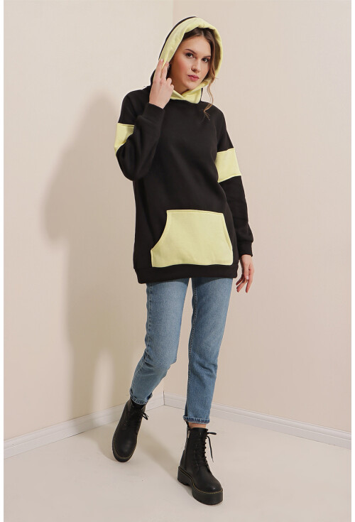 55410 Oversize  Sweat Elbise