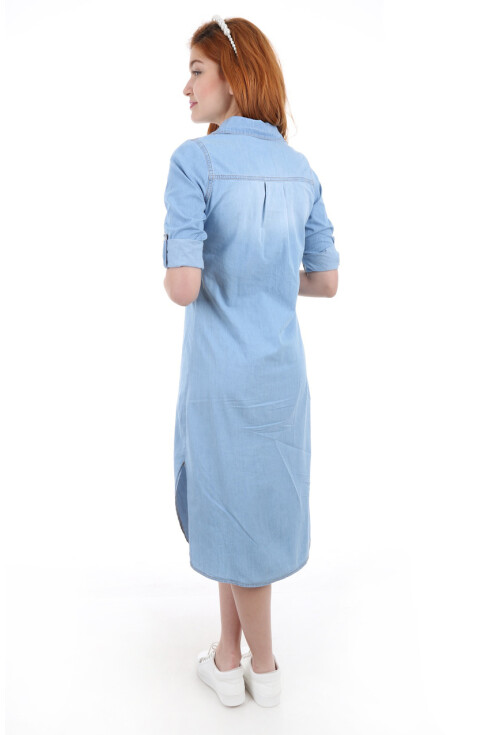 5603 Boydan Çıtçıtlı Tunik