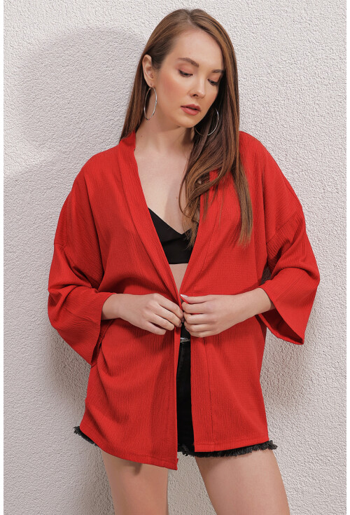 5862 Örme Kimono