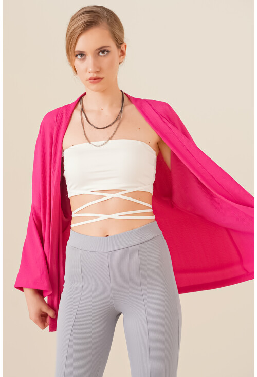 5862 Örme Kimono