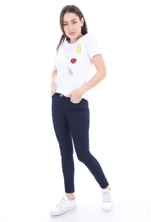 6323 Büyük Beden Gabardin Pantolon