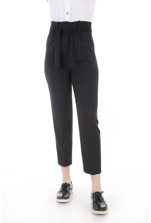 6423 Beli Kemerli Pantolon