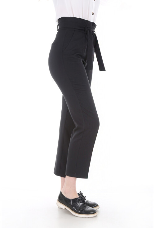 6423 Beli Kemerli Pantolon
