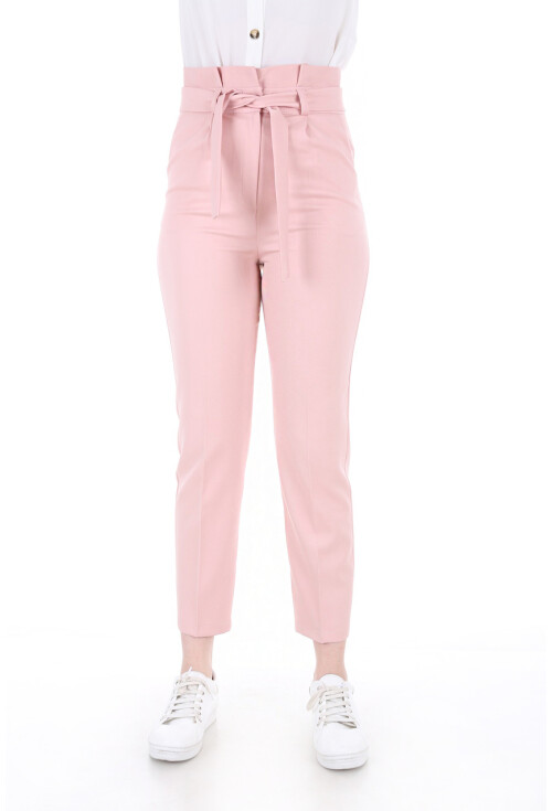 6423 Beli Kemerli Pantolon