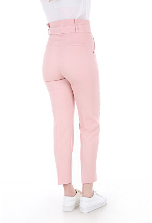 6423 Beli Kemerli Pantolon