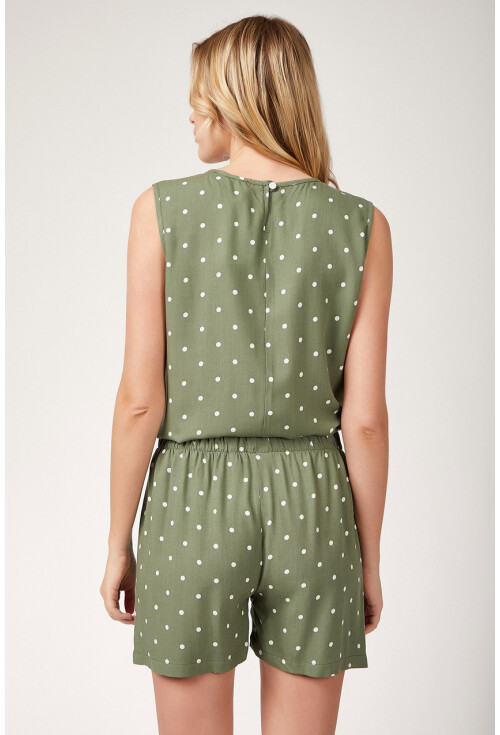6478 Desenli Viskon Pijama Takımı